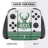 NBA Milwaukee Bucks Static Nintendo Switch Bundle Skin