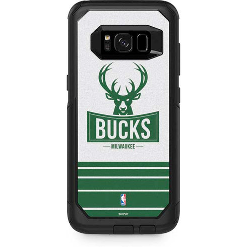 NBA Milwaukee Bucks Static Otterbox Commuter Galaxy Skin