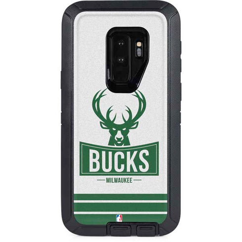 NBA Milwaukee Bucks Static Otterbox Defender Galaxy Skin