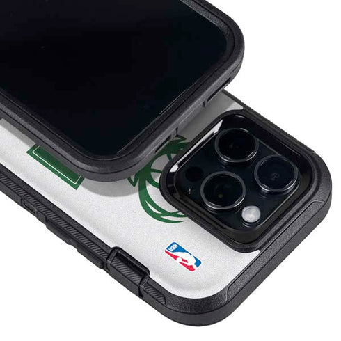 NBA Milwaukee Bucks Static Otterbox Defender iPhone Skin