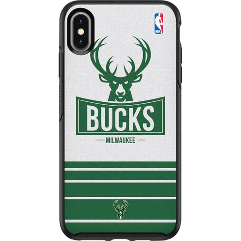 NBA Milwaukee Bucks Static Otterbox Symmetry iPhone Skin