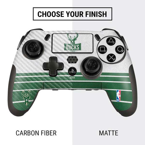 NBA Milwaukee Bucks Static PlayStation Scuf Vantage 2 Controller Skin