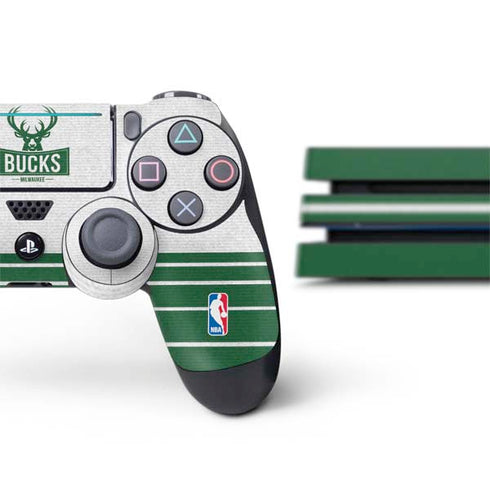 NBA Milwaukee Bucks Static PS4 Pro Bundle Skin