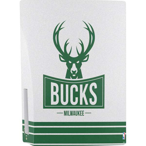 NBA Milwaukee Bucks Static PS5 Console Skin