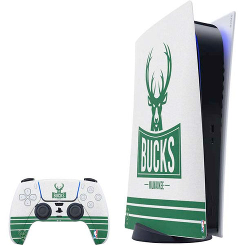 NBA Milwaukee Bucks Static PS5 Digital Edition Bundle Skin