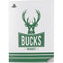 NBA Milwaukee Bucks Static PS5 Digital Edition Console Skin