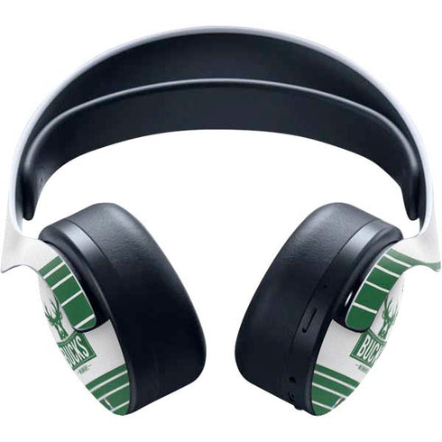 NBA Milwaukee Bucks Static PULSE 3D Wireless Headset for PS5 Skin
