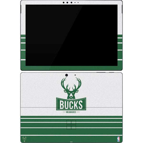 NBA Milwaukee Bucks Static Surface Pro 7 Skin