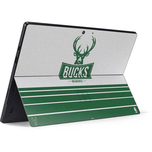 NBA Milwaukee Bucks Static Surface Pro 7 Skin