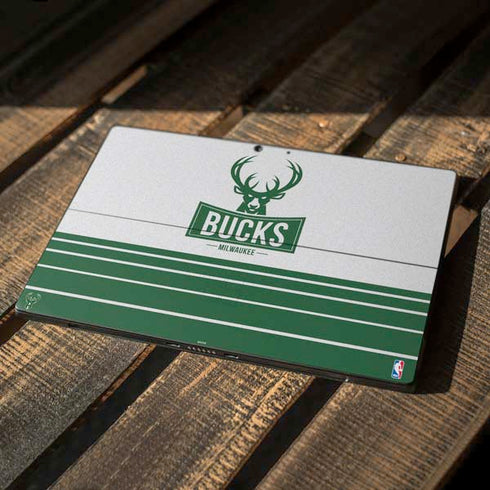 NBA Milwaukee Bucks Static Surface Pro 7 Skin