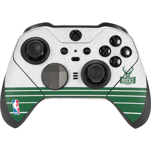 NBA Milwaukee Bucks Static Xbox Elite Wireless Controller Series 2 Skin
