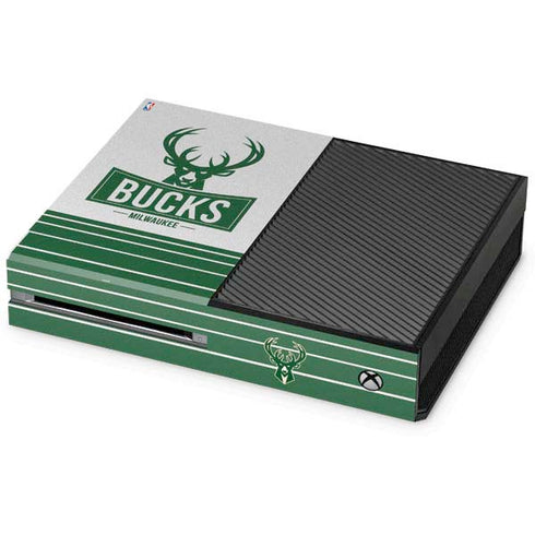 NBA Milwaukee Bucks Static Xbox One Console Skin
