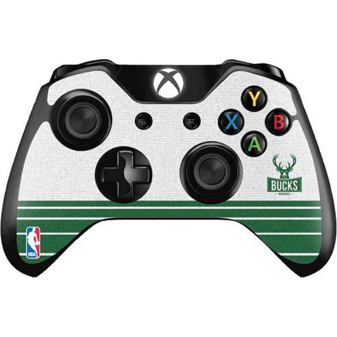 NBA Milwaukee Bucks Static Xbox One Controller Skin