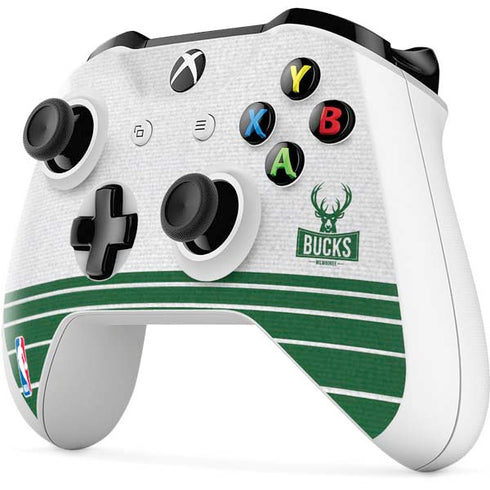 NBA Milwaukee Bucks Static Xbox One S Controller Skin