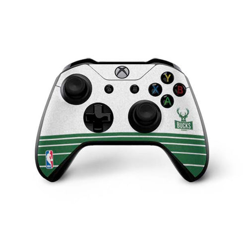NBA Milwaukee Bucks Static Xbox One X Controller Skin
