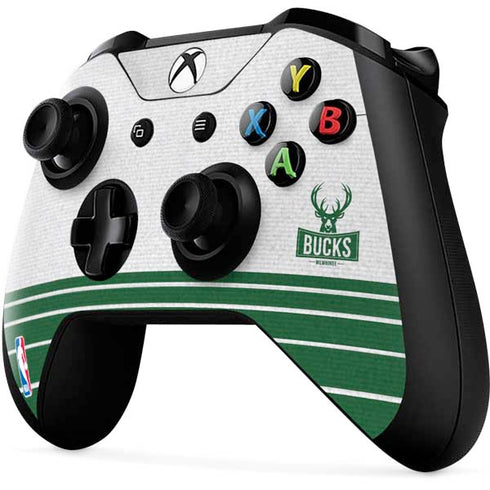 NBA Milwaukee Bucks Static Xbox One X Controller Skin