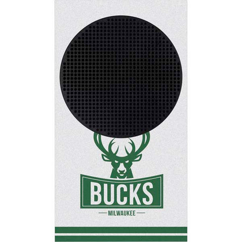 NBA Milwaukee Bucks Static Xbox Series S Console Skin
