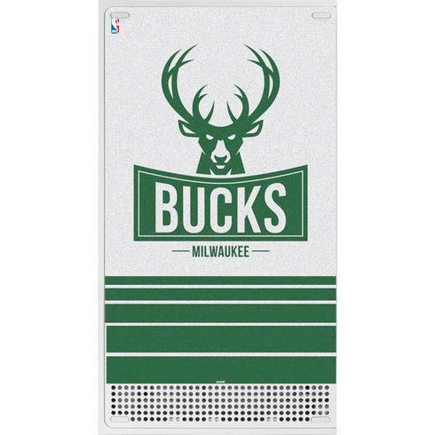 NBA Milwaukee Bucks Static Xbox Series S Console Skin