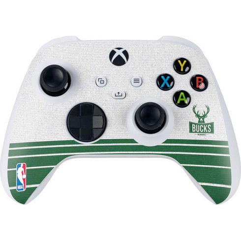 NBA Milwaukee Bucks Static Xbox Series S Controller Skin