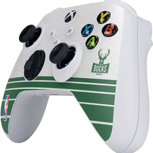 NBA Milwaukee Bucks Static Xbox Series S Controller Skin