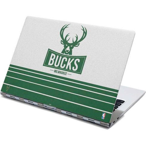 NBA Milwaukee Bucks Static Yoga 910 2-in-1 14in Touch-Screen Skin