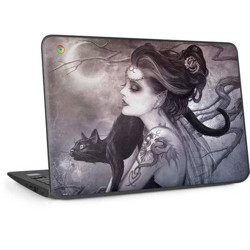 Alchemy Minnaloushe Moon HP Chromebook Skin