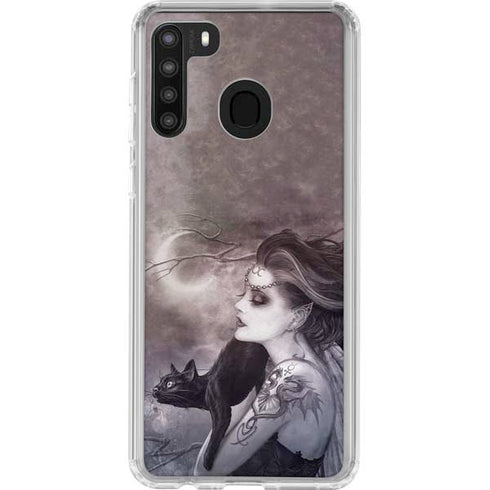 Alchemy Minnaloushe Moon Galaxy A21 Clear Case