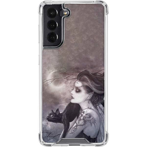 Alchemy Minnaloushe Moon Galaxy S22 Clear Case