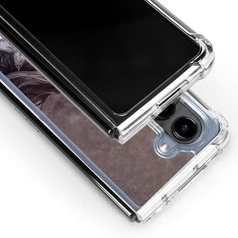 Alchemy Minnaloushe Moon Galaxy Z Fold5 5G Clear Case