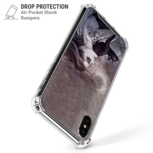 Alchemy Minnaloushe Moon iPhone XS Max Clear Case