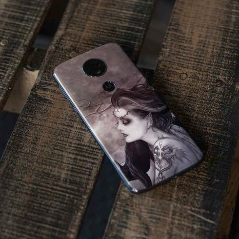 Alchemy Minnaloushe Moon Moto E5 Plus Skin