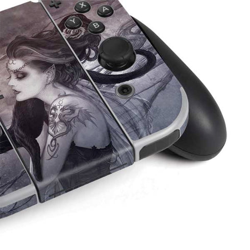 Alchemy Minnaloushe Moon Nintendo Switch OLED (2021) Skin