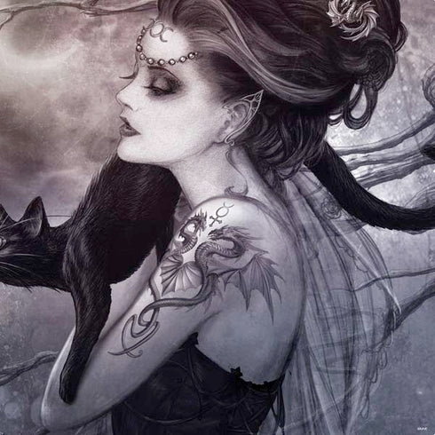 Alchemy Minnaloushe Moon PS4 Console and Controller Bundle Skin