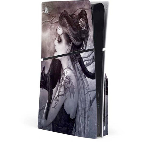 Alchemy Minnaloushe Moon PS5 Slim Disk Console Skin