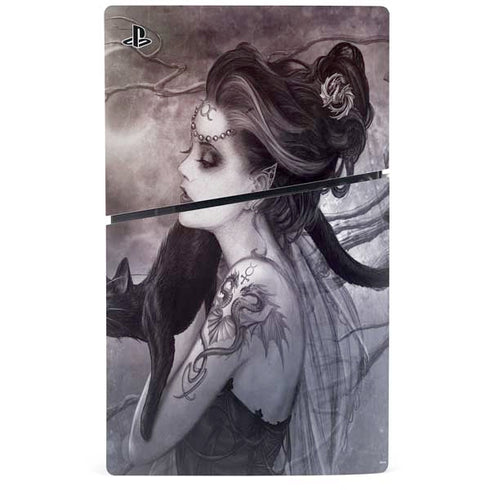 Alchemy Minnaloushe Moon PS5 Slim Digital Edition Console Skin