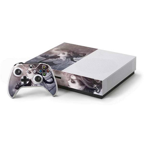 Alchemy Minnaloushe Moon Xbox One S Console and Controller Bundle Skin
