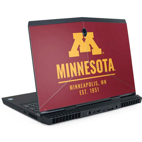 University of Minnesota Minneapolis MN Est 1851 Dell Alienware Skin