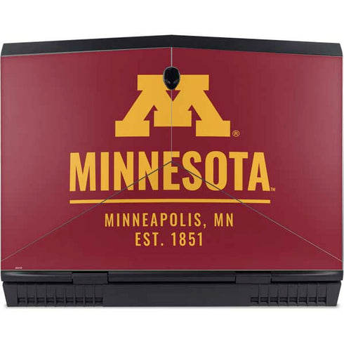 University of Minnesota Minneapolis MN Est 1851 Dell Alienware Skin