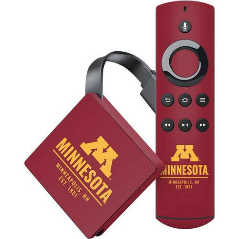 University of Minnesota Minneapolis MN Est 1851 Amazon Fire TV Skin