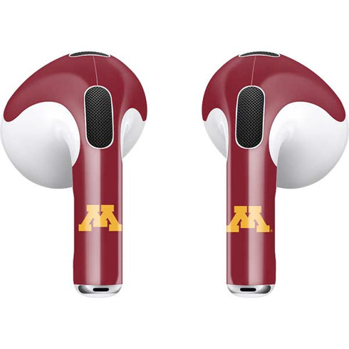 University of Minnesota Minneapolis MN Est 1851 Apple AirPods (3rd Gen 2021) Skin