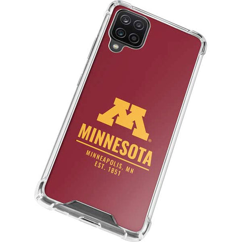 University of Minnesota Minneapolis MN Est 1851 Galaxy A12 Clear Case