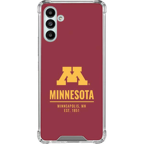 University of Minnesota Minneapolis MN Est 1851 Galaxy A13 5G Clear Case