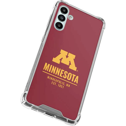 University of Minnesota Minneapolis MN Est 1851 Galaxy A13 5G Clear Case