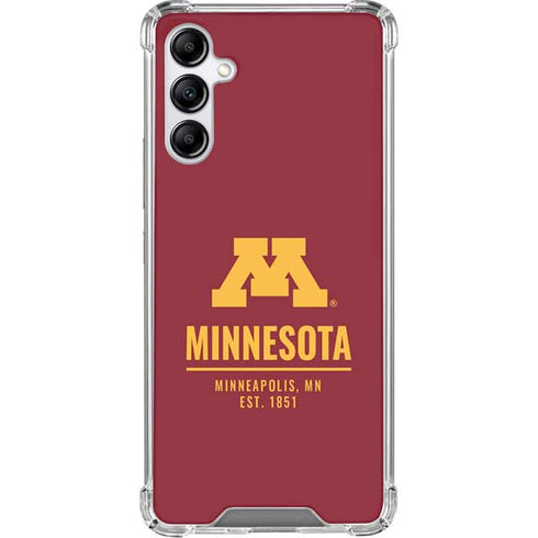 University of Minnesota Minneapolis MN Est 1851 Galaxy A15 5G Clear Case