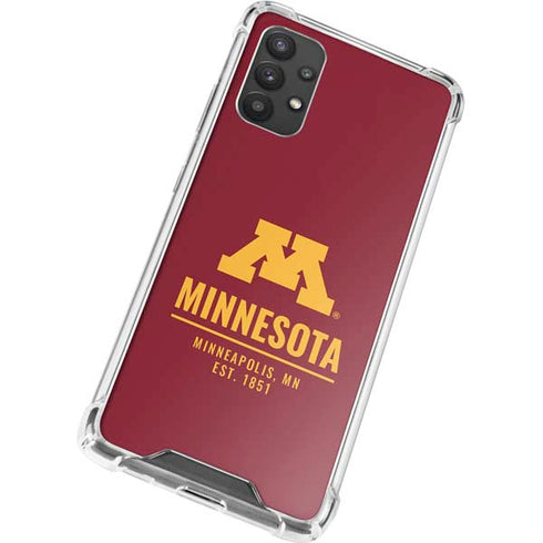 University of Minnesota Minneapolis MN Est 1851 Galaxy A32 5G Clear Case
