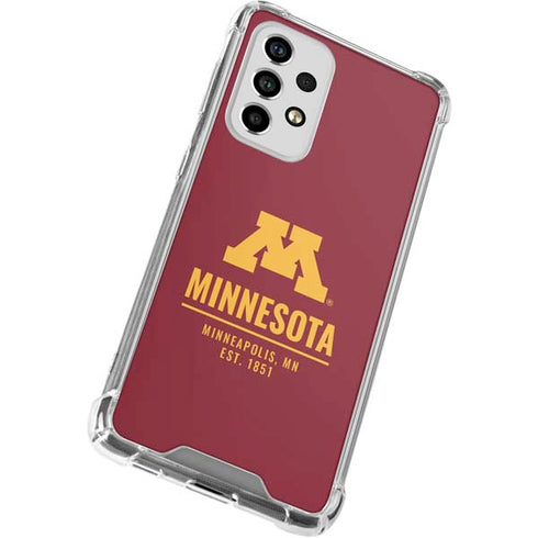 University of Minnesota Minneapolis MN Est 1851 Galaxy A53 5G Clear Case