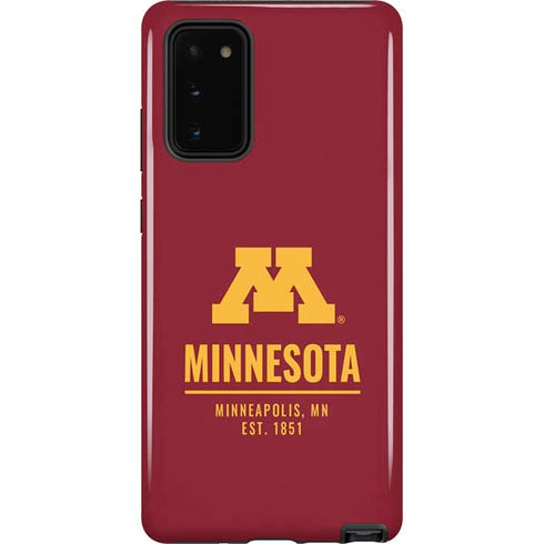 University of Minnesota Minneapolis MN Est 1851 Galaxy Note20 5G Pro Case