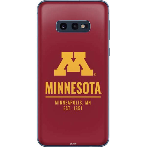 University of Minnesota Minneapolis MN Est 1851 Galaxy S10e Skin