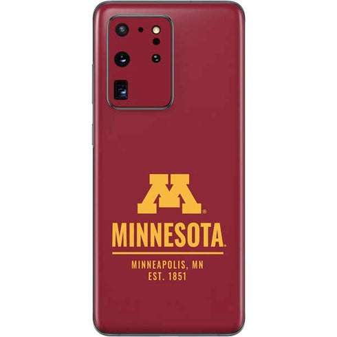 University of Minnesota Minneapolis MN Est 1851 Galaxy S20 Ultra 5G Skin