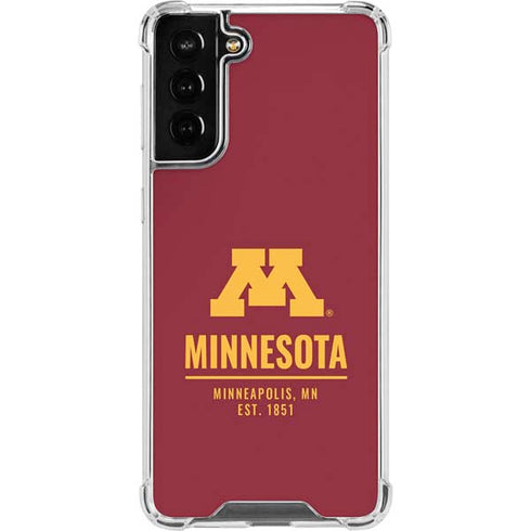 University of Minnesota Minneapolis MN Est 1851 Galaxy S21 FE Clear Case